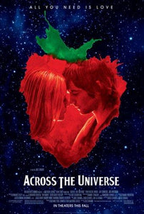 Across The Universe movie poster Sign 8in x 12in