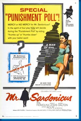 Mr. Sardonicus poster for sale cheap United States USA