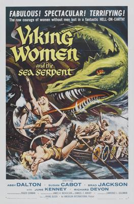 Viking Women And The Sea Serpent poster 24x36 The Poster Depot