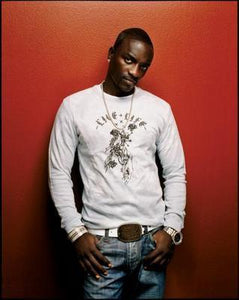 Akon poster tin sign Wall Art