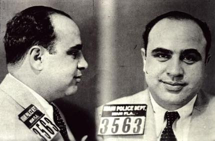 Al Capone Mug Shot poster for sale cheap United States USA