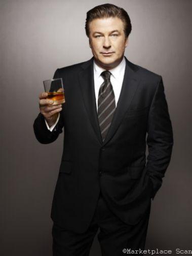 Alec Baldwin Photo Sign 8in x 12in