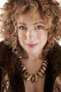 Alex Kingston poster tin sign Wall Art