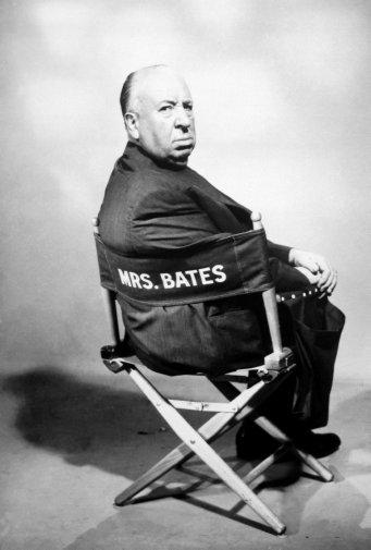 Alfred Hitchcock Photo Sign 8in x 12in