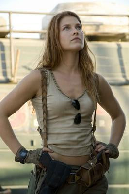 Ali Larter Resident Evil Metal Print 8in x 12in