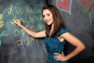 Alison Brie Poster Chalkboard On Sale United States