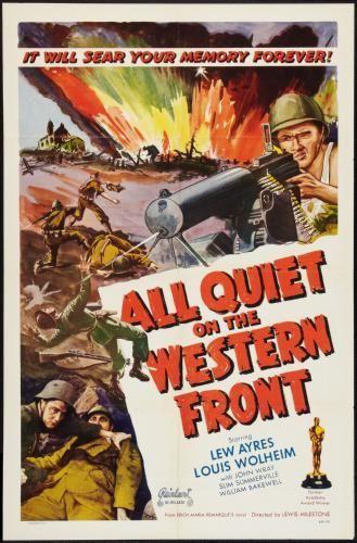 All Quiet On The Western Front movie poster Sign 8in x 12in