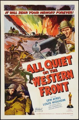 All Quiet On The Western Front Metal Movie Poster 8in x 12in