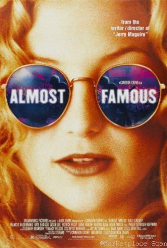 Almost Famous movie poster Sign 8in x 12in