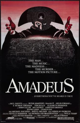 Amadeus Metal Movie Poster 8in x 12in