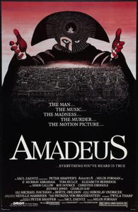 Amadeus movie poster Sign 8in x 12in