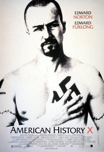 American History X movie poster Sign 8in x 12in