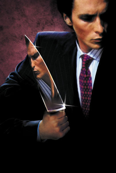 Movie Posters, american psycho textless movie