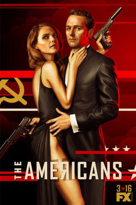 The Americans Metal Poster Choose Style The Poster Depot