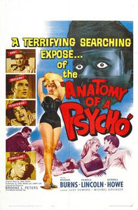 Anatomy Of A Psycho Movie Poster 11x17 Mini Poster