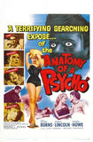 Anatomy Of A Psycho Movie Poster 11x17 Mini Poster