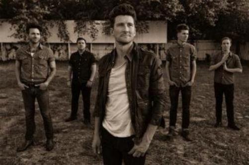 Anberlin Group Photo Sign 8in x 12in