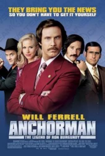 Anchorman Ron Burgundy Movie Poster 11x17 Mini Poster