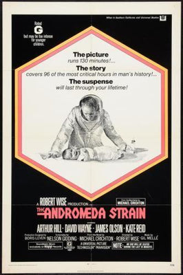 Andromeda Strain The Metal Movie Poster 8in x 12in