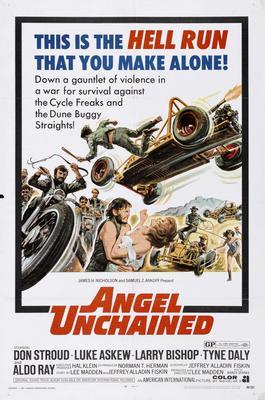 Angel Unchained Metal Movie Poster 8in x 12in