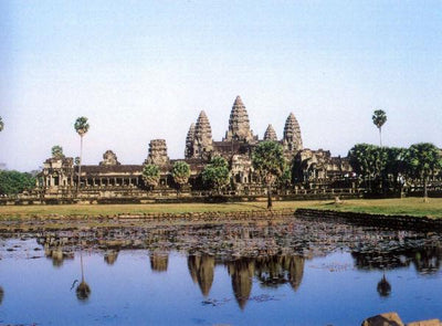 Angkor Wat Temple Cambodia Metal Poster Choose Style The Poster Depot