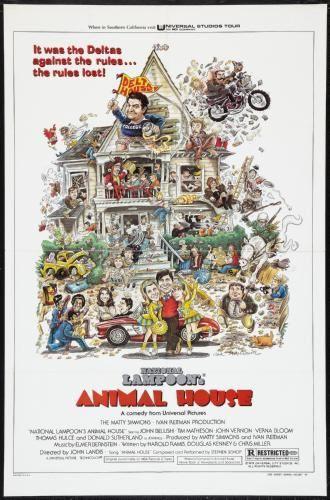 Animal House movie poster Sign 8in x 12in