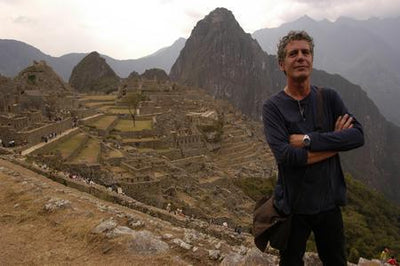 Anthony Bourdain Metal Print 8in x 12in