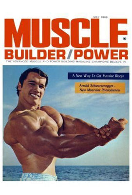 Arnold Schwarzenegger Metal Print 8in x 12in