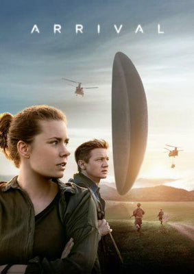 Arrival Metal Movie Poster 8in x 12in