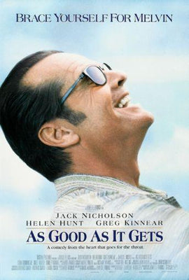 As Good As It Gets Metal Movie Poster 8in x 12in