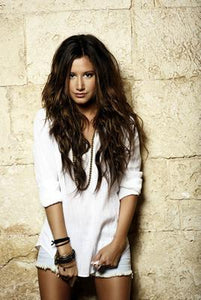 Ashley Tisdale Long White Shirt Poster 11x17 Mini Poster