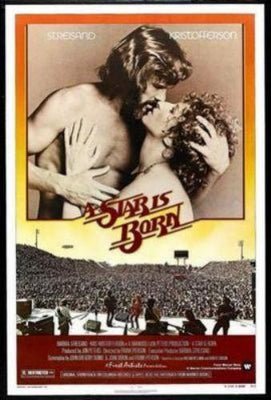 A Star Is Born Streisand Metal Movie Poster 8in x 12in