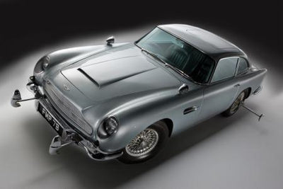 Aston Martin Db5 poster tin Metal Print Wall Art