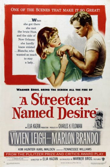 A Streetcar Named Desire Movie Poster11 x 17 inch