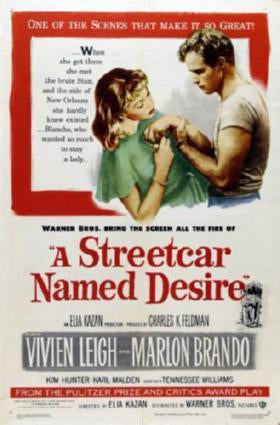 A Streetcar Named Desire Movie Poster 24in x 36in - Fame Collectibles
