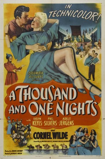 A Thousand And One Nights Movie Poster11 x 17 inch