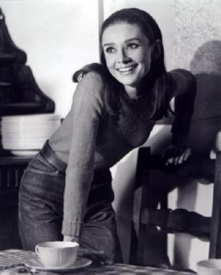 Audrey Hepburn poster tin sign Wall Art