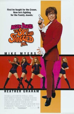 Austin Powers 2 Metal Movie Poster 8in x 12in