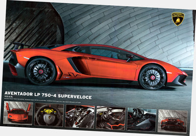 Lamborghini Aventador Poster 24"x36" 24x36  Lp 750-4 Superveloce The Poster Depot