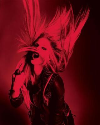 Avril Lavigne poster tin Metal Print Wall Art