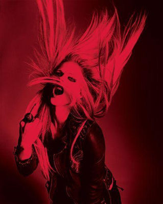 Avril Lavigne Metal Print 8in x 12in