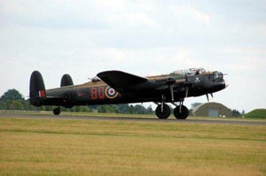 Avro Lancaster Bomber Photo Sign 8in x 12in