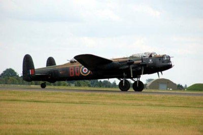 Avro Lancaster Bomber Metal Print 8in x 12in The Poster Depot