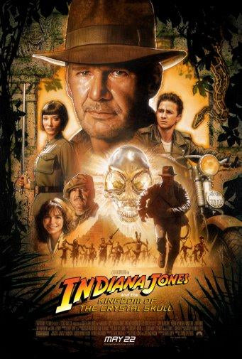 Indiana Jones Crystal Skull Poster On Sale United States