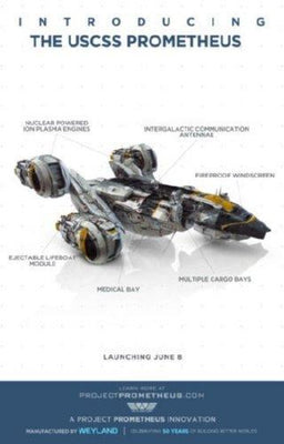 Prometheus poster 16inx24in USCSS Prometheus