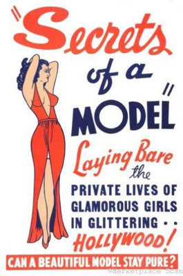 Secrets Of a Model Poster On Sale United States
