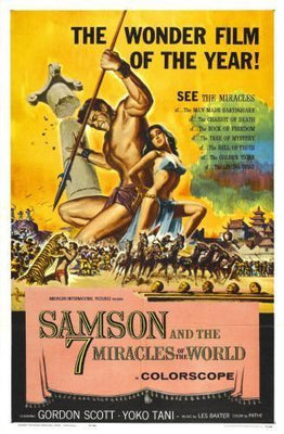 Samson Seven Miracles poster 16in x 24in