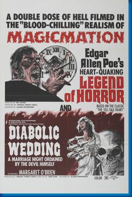Legend Of Horror Double Feature poster for sale cheap United States USA