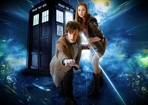 Matt Smith Karen Gillan Dr. Who Poster Tardis #3 On Sale United States