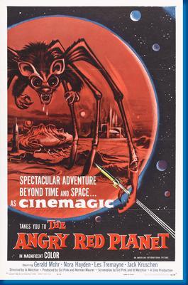 Angry Red Planet poster 27"x40" The Poster Depot